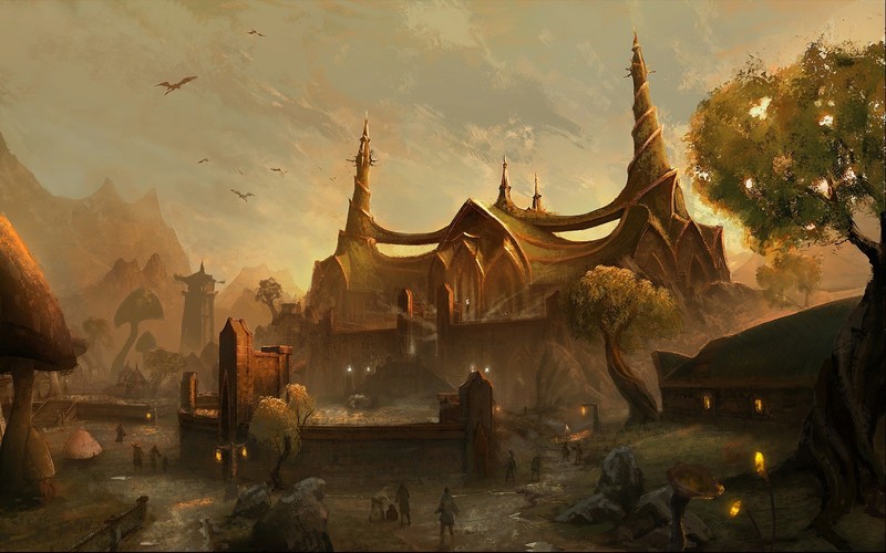 The Elder Scrolls Online, The Elder Scrolls, fantasy art, video games