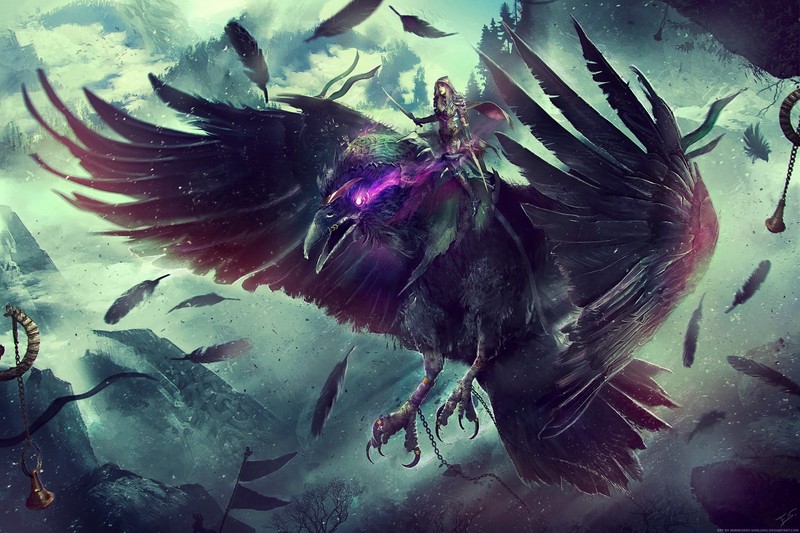 World of Warcraft, Night Elves, video games, video game art