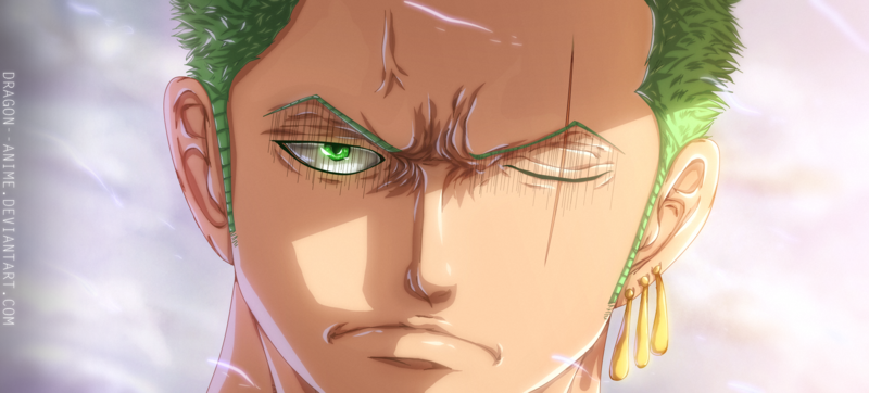 One Piece, Roronoa Zoro, green eyes, green hair, scars