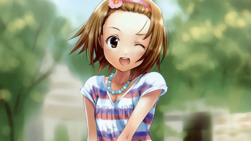anime girls, K-ON!, Tainaka Ritsu