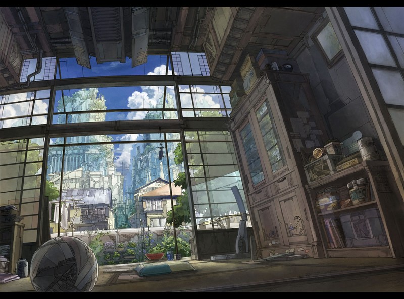digital art, artwork, city, urban