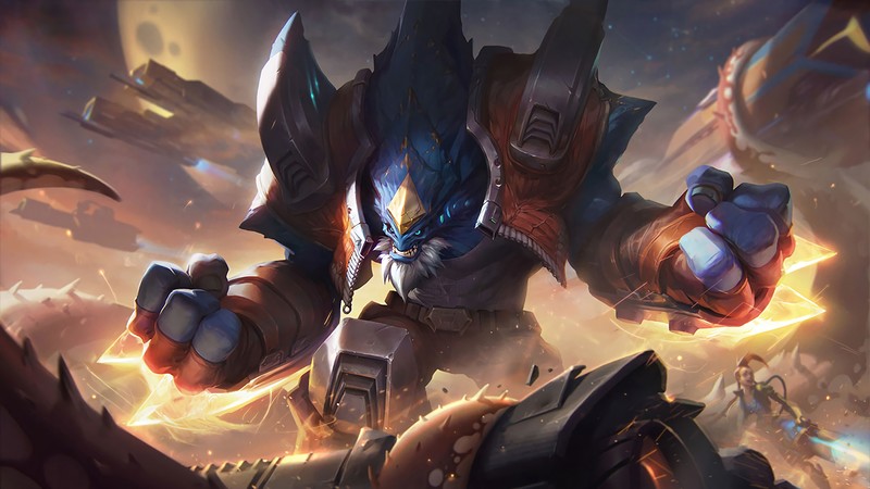 League of Legends, Malphite, Jinx