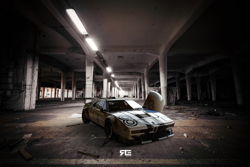 car, vehicle, bmw m1, Benoit Fraylon, pop-up headlights