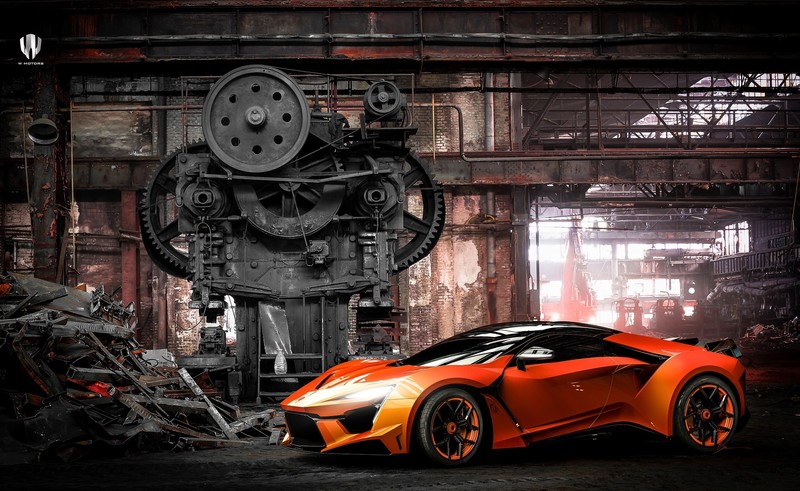 car, vehicle, Benoit Fraylon, Fenyr Supersport, gears, colored wheels