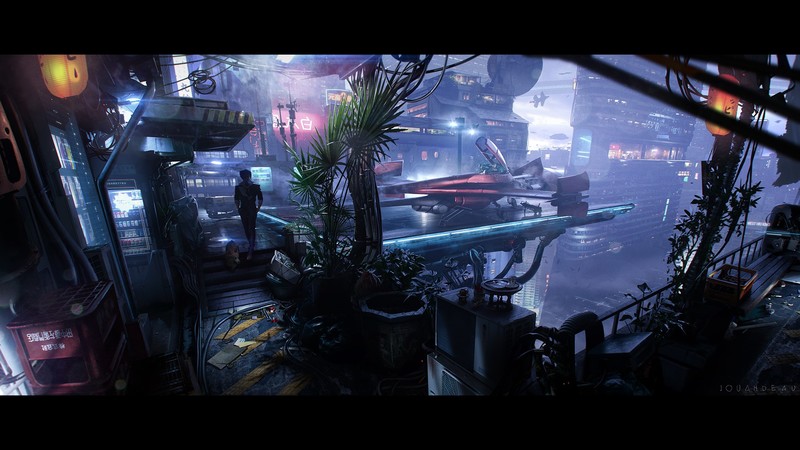 anime, anime girls, cyberpunk, Cowboy Bebop, Spike (character)