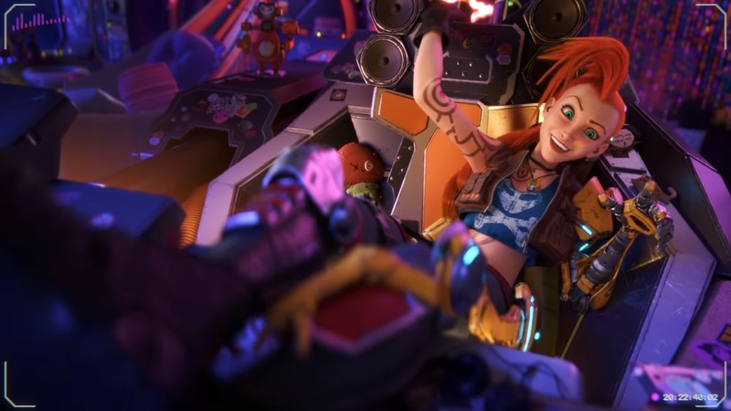League of Legends, video games, Jinx (League of Legends), Jinx, redhead, green eyes