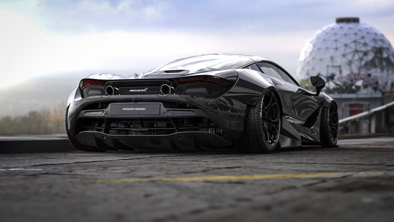McLaren 720S, McLaren, Rostislav Prokop, car, vehicle, concept art