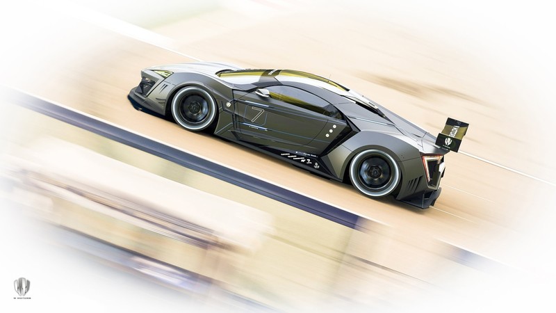 Benoit Fraylon, car, vehicle, lykan hypersport, concept art, beige