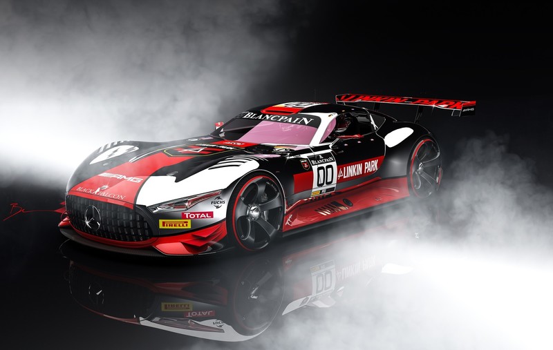 Benoit Fraylon, car, vehicle, Mercedes-Benz, red cars, reflection