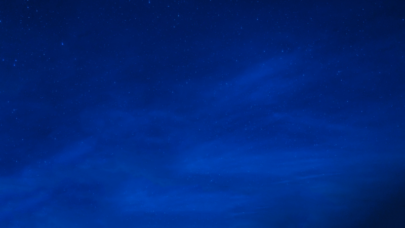 blue, night, sky, stars