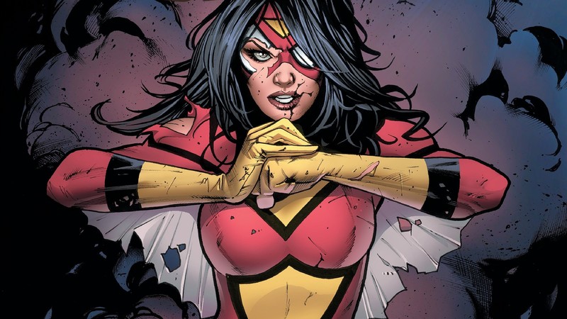 Marvel Comics, Spider Woman, Spider-Man, Spider-Woman, frontal view