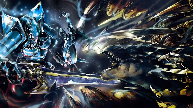 Overlord (anime), Cocytus (Overlord), artwork