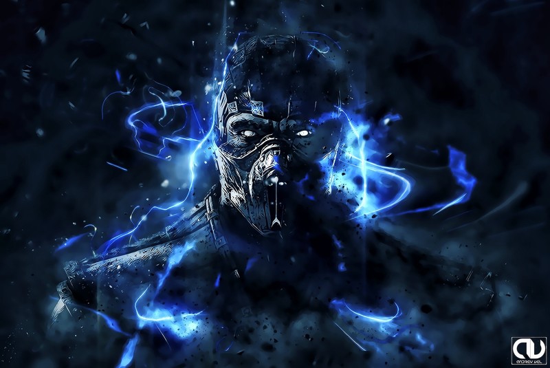 Sub-Zero, video game art, video games, Mortal Kombat