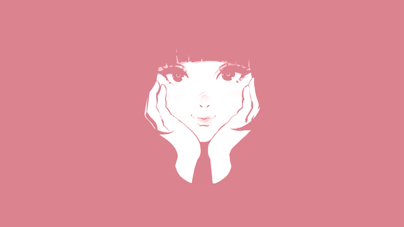 simple, minimalism, smiling, women