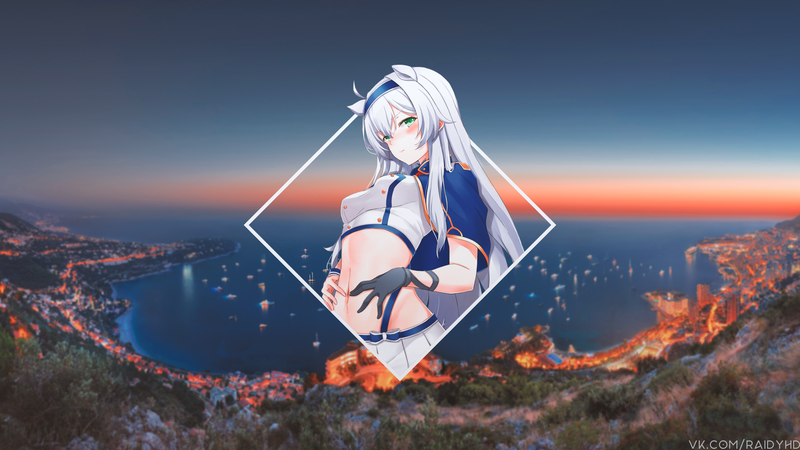 anime, anime girls, picture-in-picture