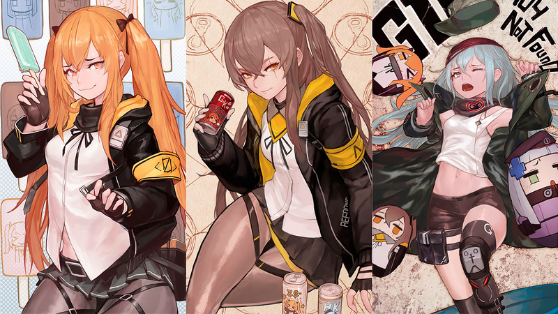 anime, manga, anime girls, Girls Frontline, game art