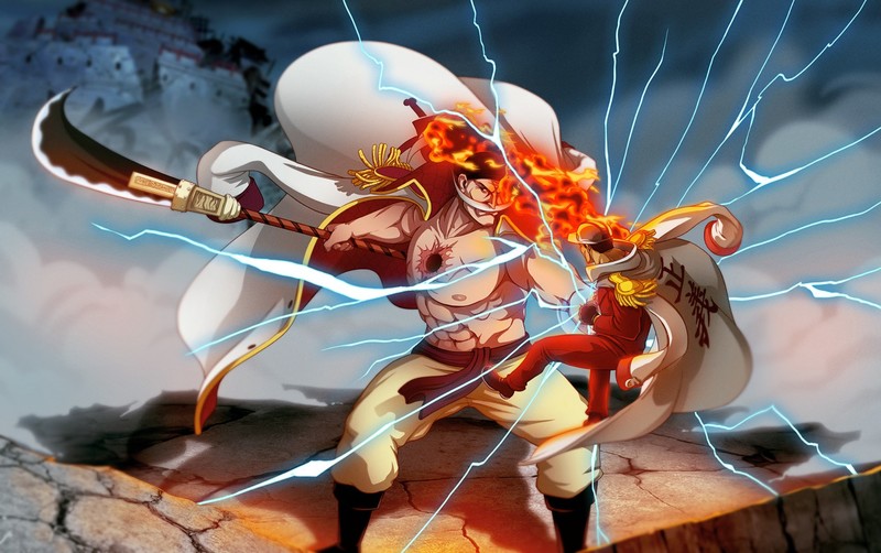 One Piece, Whitebeard, Sakazuki
