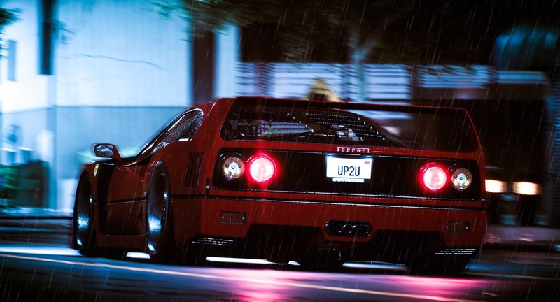 Ferrari, Ferrari F40, red cars, vehicle, car