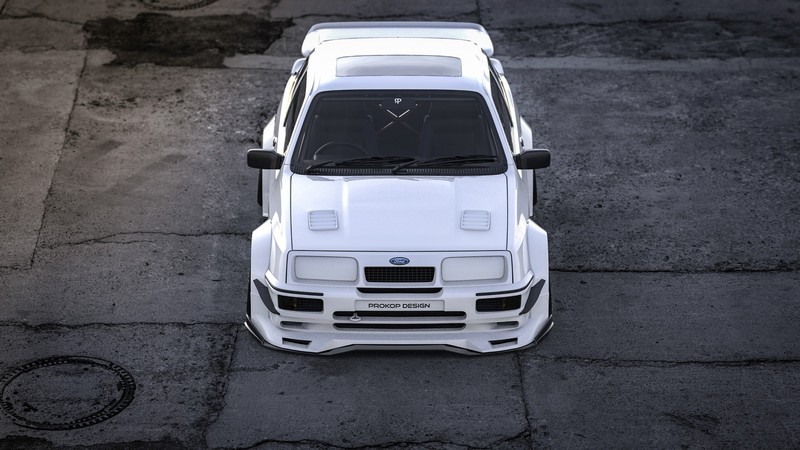 Rostislav Prokop, car, vehicle, Ford, Ford Sierra