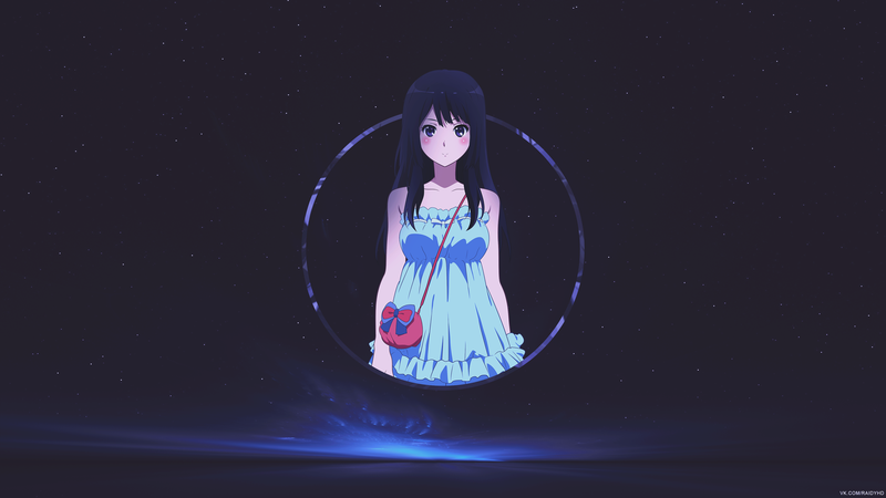 anime, anime girls, picture-in-picture