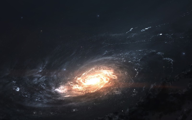 space, galaxy, space art, digital art, Vadim Sadovski