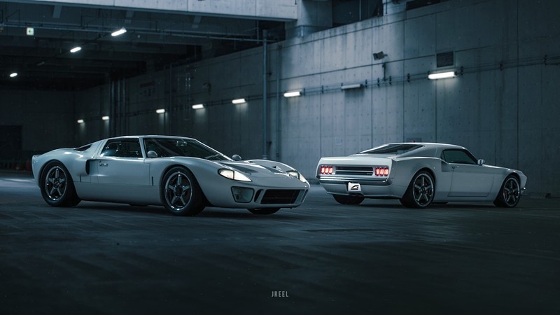 car, vehicle, Ford GT