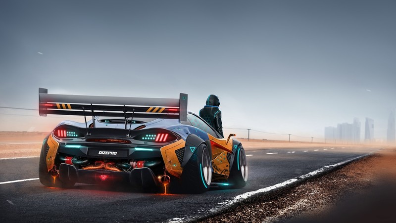 Dmitry Strukov, supercars, road, car, vehicle, McLaren