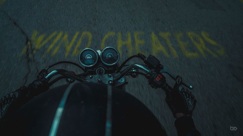 motorcycle, bike, road, asphalt, 4k
