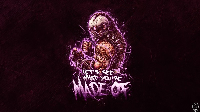video games, Mortal Kombat, video game art, warrior, pink