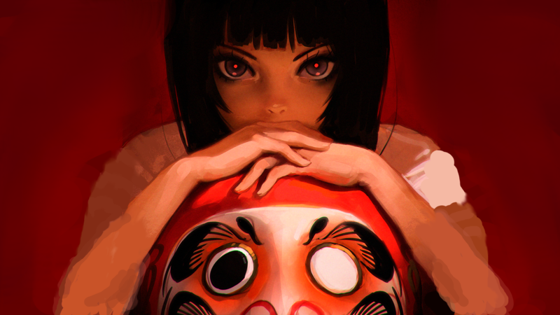 digital art, women, original characters, artwork