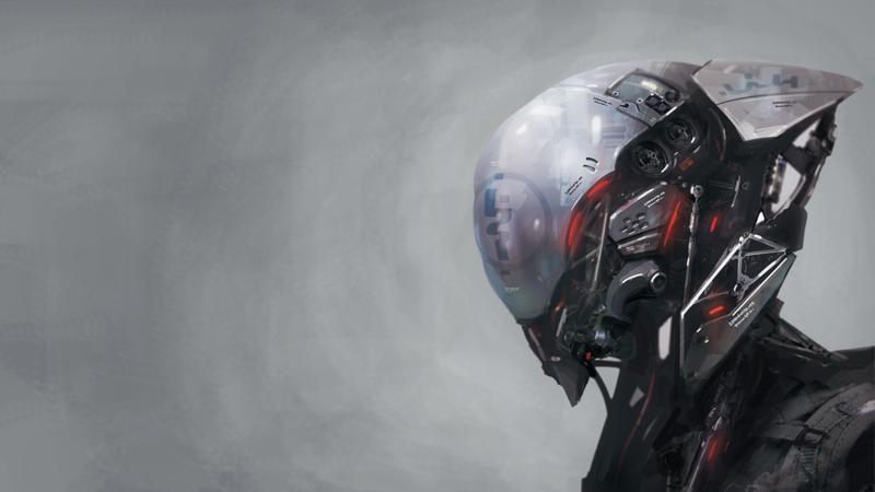 digital art, artwork, android robot, robot, futuristic, science fiction