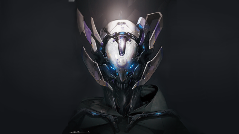 digital art, artwork, android robot, robot, futuristic, science fiction