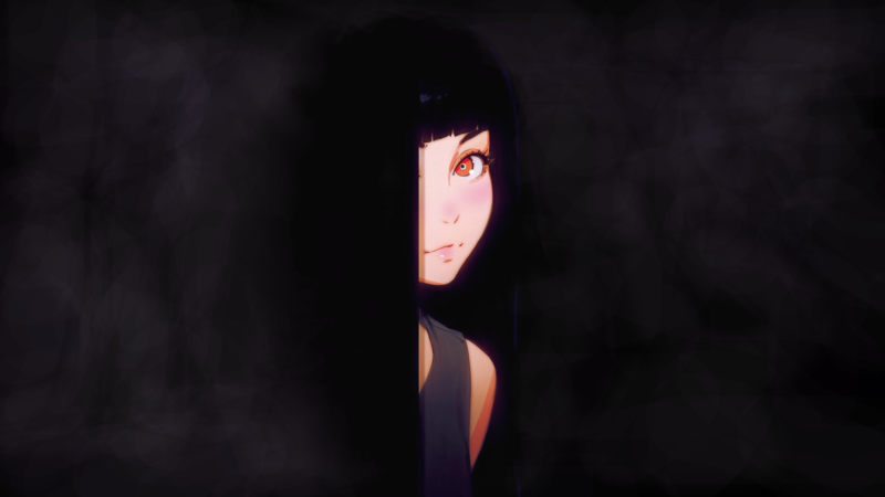 digital art, anime girls, fantasy art, artwork, original characters, minimalism, Ilya Kuvshinov, イリヤ