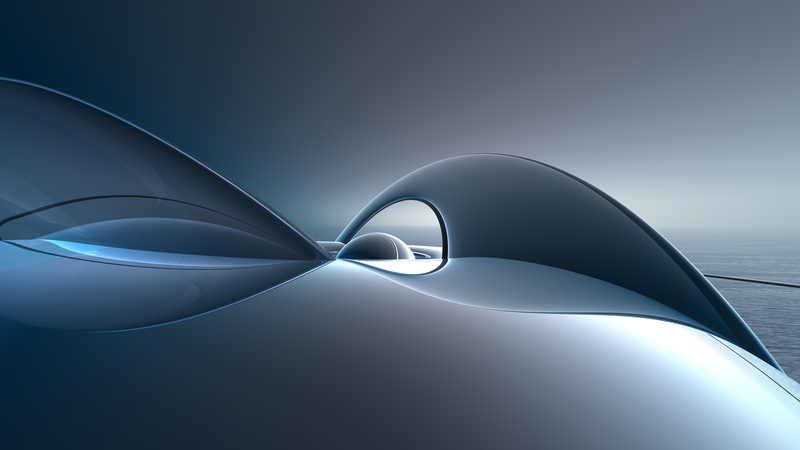 abstract, digital art, shapes, render