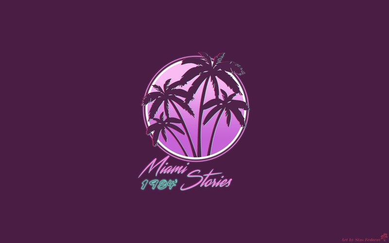 Photoshop, texture, neon, palm trees, 1980s, Retro style, retrowave, Retrowave, vaporwave