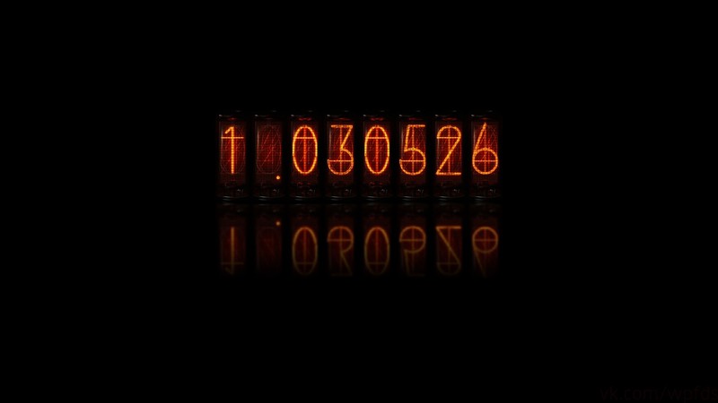 Steins;Gate, Steins;Gate 0, Nixie Tubes, minimalism