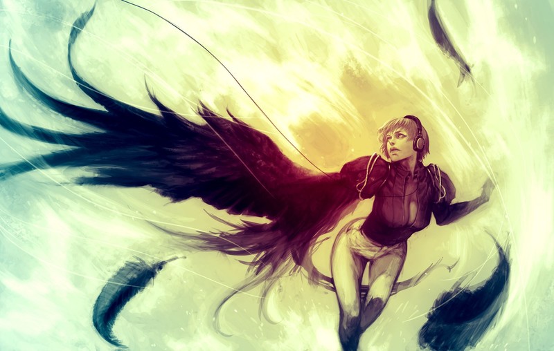 masateru, fantasy art, women, fantasy girl