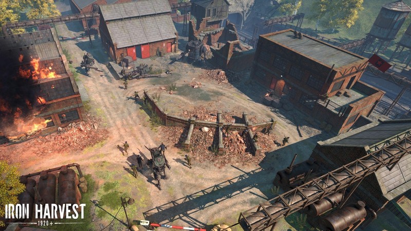 Iron Harvest, mech, war, soldier