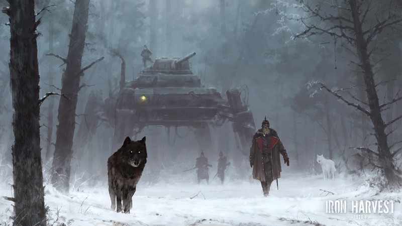 Iron Harvest, Saxony Empire (Iron Harvest), mech, soldier