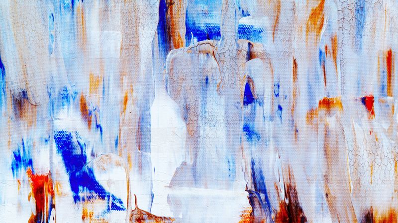 canvas, paint, multicolored, abstraction, texture, 4k