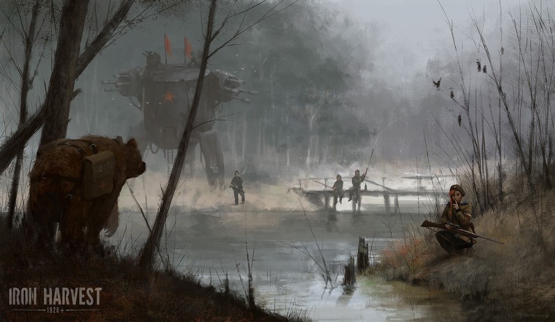 Iron Harvest, mech, Rusviet (Iron Harvest), war