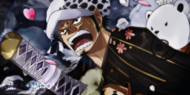 One Piece, Trafalgar Law, Amanomoon