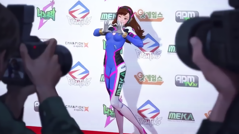 D.Va (Overwatch), 4Gamers, anime girls, Overwatch