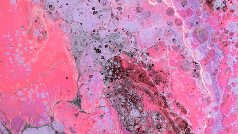stains, bubbles, liquid, multicolored, texture, 4k