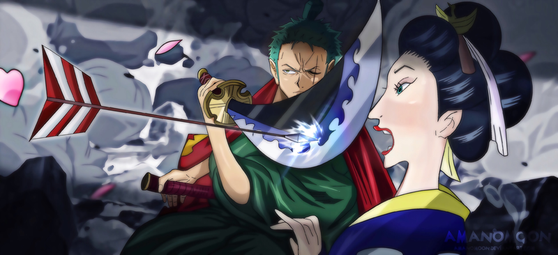 Roronoa Zoro, One Piece, Amanomoon