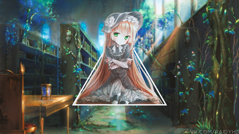 anime, anime girls, picture-in-picture, Gosick