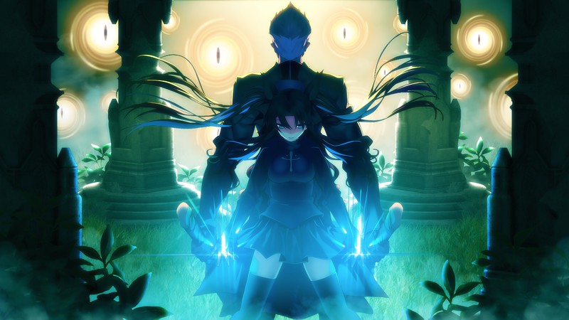 Fate Series, Tohsaka Rin, anime, Fate/Stay Night, Shirou Emiya
