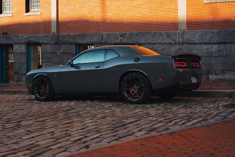 car, vehicle, outdoors, Dodge Challenger, Dodge Challenger SRT, Dodge, street