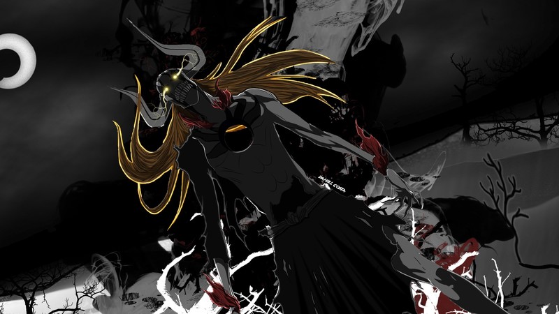 Bleach, Kurosaki Ichigo, anime boys, Hollow