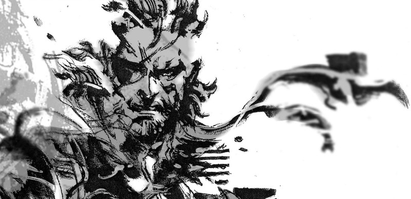 Metal Gear Solid, drawing, Metal Gear Solid 2, Solid Snake, video games